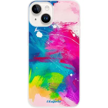 Pouzdro na mobilní telefon Odolné silikonové pouzdro iSaprio - Abstract Paint 03 - iPhone 15