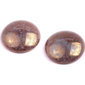 Korálek Skleněný kabošon č.1245 - 25 mm