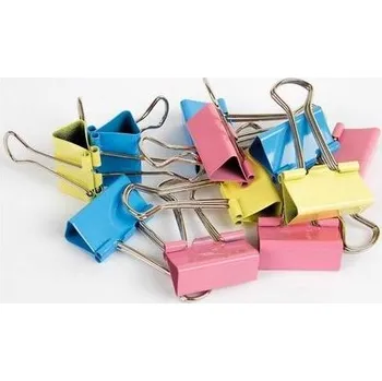 Spona do sešívačky Spony pořadačové 32 mm color 24 ks