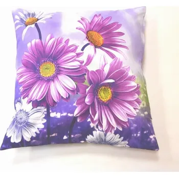 Povlak na polštářek 3D povláček na polštářek APEX - Kopretina - Povláček na polštářek