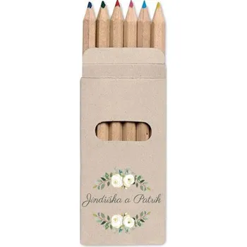 Pastelka Sada pastelek bílé růže