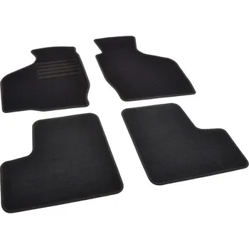 autokoberec Autokoberce textilní přesné černé / černé obšití - Suzuki Ignis I (Typ FH) (2000-2003) 5-sedadel
