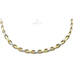 Zlatý náhrdelník z kombinovaného zlata