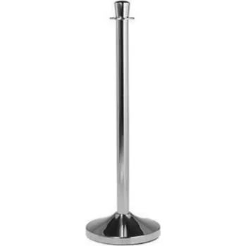 Zábranový systém CLASSIC - sada stojan + podstavec, chrom, RS-CL-CH-SET