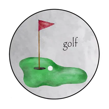 magnetka pro dítě Slon Pamatovák Golf