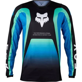 Moto dres Fox 180 Ballast Jersey black/blue M