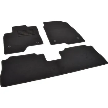 autokoberec Autokoberce textilní přesné černé / černé obšití - Chevrolet Captiva I (Typ C100/C140) (2006-2012) 5-sedadel