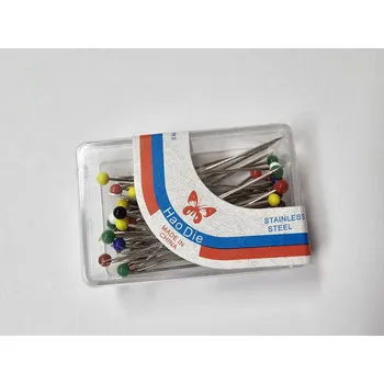 Nástroj na niť a příze Špendlíky se skleněnou hlavičkou