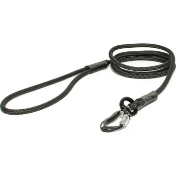 Vodítko pro psa Tamer Lanové vodítko KLASIK TWIST | Mini | černé - 600 Délka: 175 cm