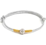 Tibetský náramek pro štěstí - WHEELIE GREY