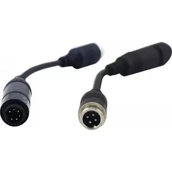 Couvací kamera Redukce mezi monitor a kameru 4PIN / 6PIN samec-samec, M12-WAECO