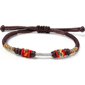 Náramek Tibetský náramek pro štěstí - BRIDGE BROWN