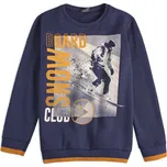 Chlapecká mikina LEMON SNOWBOARD modrá Velikost: 164