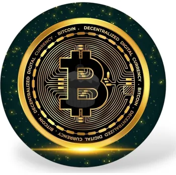 Jedlá dekorace na dort Caketools Jedlý papír "BitCoin 1" - A4