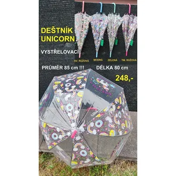 DEŠTNÍK UNICORN - ZELENÁ
