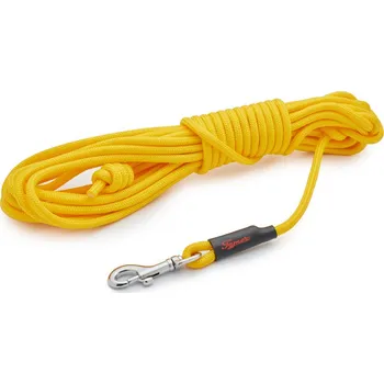 Vodítko pro psa Tamer Lanové vodítko STOPOVAČKA | Mini | žlutá - 606 Délka: 15m