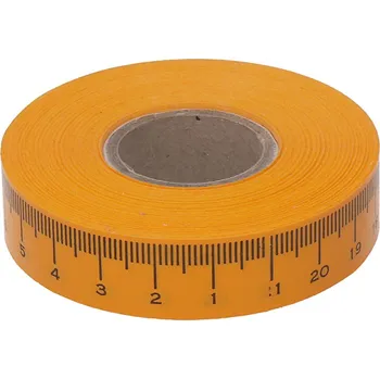 Texi Samolepicí krejčovský metr oranžový 20 m