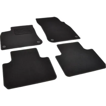 autokoberec Autokoberce textilní přesné černé / černé obšití - Porsche Cayenne III (Typ 9YA) (2017-2023) 5-sedadel