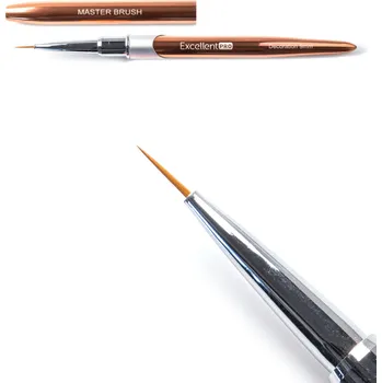 Excellent pro Štětec Rose Gold - Nail Art 9mm