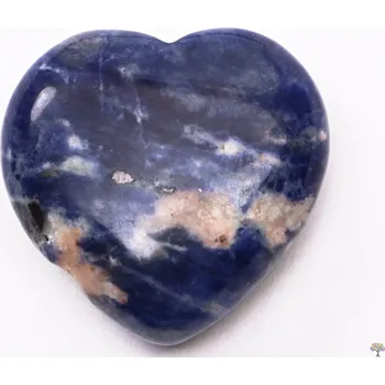 Drahý kámen Magieprirody.cz Srdce Sodalit 30x30 mm - Sodalitové srdce #76