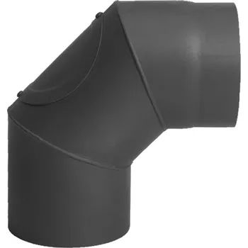 Krbová kamna LIVN komínová roura koleno 90 stupňů/ prům.150mm