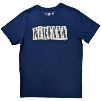 Pánské tričko Merch Nirvana: Nirvana Unisex T-shirt: Box Logo (small) S
