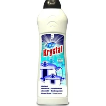 Univerzální čisticí prostředek Cleamen Krystal tekutý písek kuchyně 600g, modrý