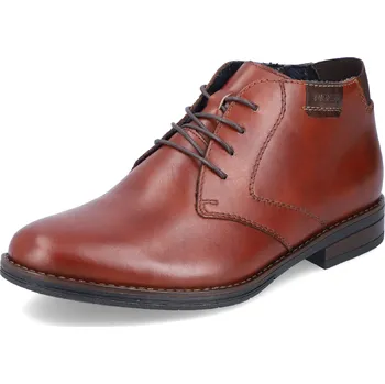 Pánská zimní obuv PÁNSKÉ KOTNÍKOVÉ BOTY RIEKER 10301-24 HNĚDÁ Barva: HNĚDÁ, Velikost: 44