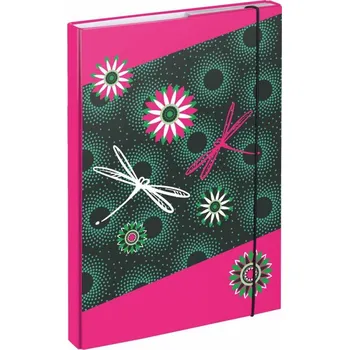 desky na sešit Desky na školní sešity A4 Baagl Květiny