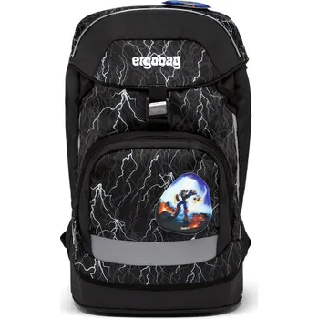 Školní batoh Školní batoh pro prvňáčky Ergobag prime Black reflexní 2023