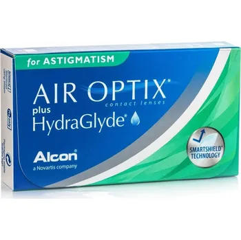 Kontaktní čočky Alcon Air Optix plus HydraGlyde for Astigmatism 6 čoček, 0.3