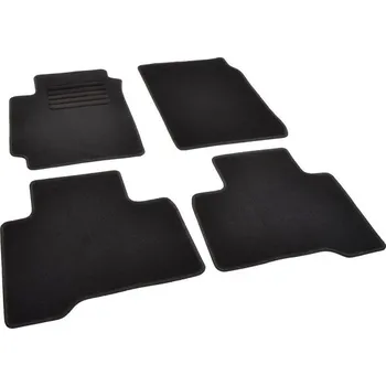autokoberec Autokoberce textilní přesné černé / černé obšití - Suzuki Grand Vitara II (Typ JT) (2005-2015) 5-dvéřový 5-sedadel