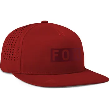 Kšiltovka Kšiltovka Fox Wordmark Tech SB scarlet 2025 - Odesíláme do 24 hodin