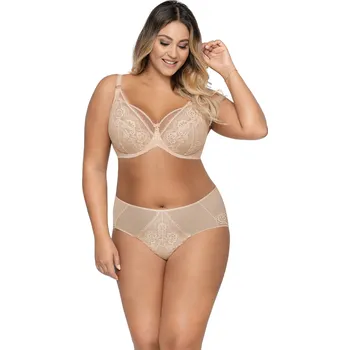 Podprsenka Měkká dámská podprsenka soft Ava 1824 Beige béžová 105B