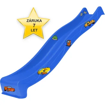 skluzavka SKLUZAVKA Monkey´s Home Eko-Line s přípojkou na vodu modrá 2,90 m 7 let záruka + dárek