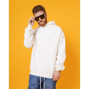 Pánská mikina Black Island Bílá mikina Arm Velikost: XS