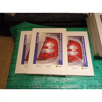 Auto-moto lišty zadních světel, nerez, Škoda Fabia I (6Y) combi , sedan Milotec 319/01