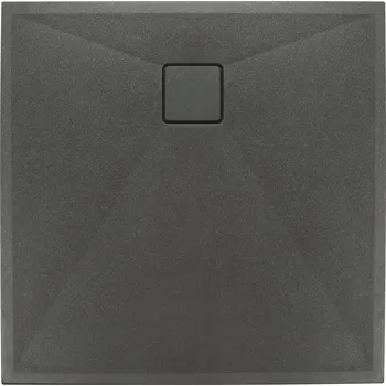 Sprchová vanička Deante Correo čtvercová sprchová vanička 90x90 cm antracitová KQR_T41B