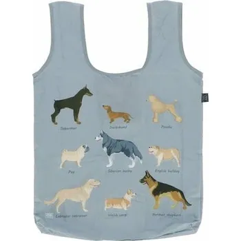 Nákupní taška Taška skládací DOGS, 41x59x4cm|Esschert Design