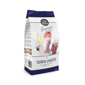 Krmivo pro ptáka Deli Nature Birdelicious Parrots Down Under vyvážená směs pro kakaduy (mimo růžových, inků, palmových a černých) 2 kg