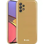 Telone Pouzdro Jelly pro Samsung Galaxy A73 zlatá