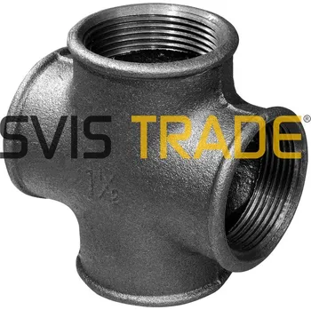 Fitinka ČERNÝ KŘÍŽ 6/4" 180 FFFF