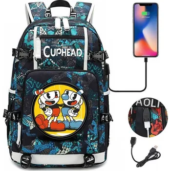 Dětský batoh Dětský vodotěsný batoh s USB nabíjením - 022