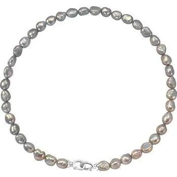 Řetízek Olivie Perlový náhrdelník BAROKO 7740 ≤34 g.