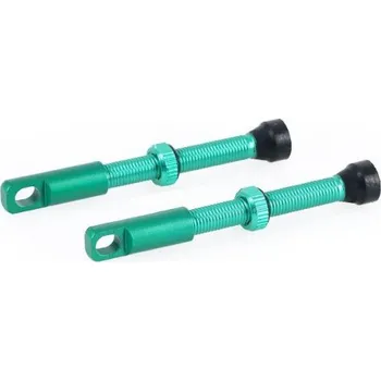 Ventilek pro bezdušové aplikace, OXFORD (zelená, vč. čepičky, slitina hliníku, délka 48 mm)