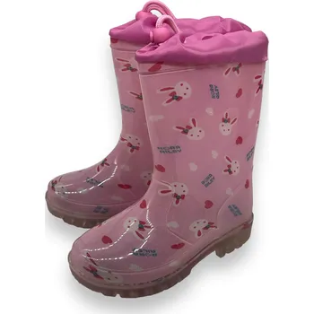 Dívčí holínky Sport Dívčí růžové holínky 03 Barva: Růžová, Velikost: 28