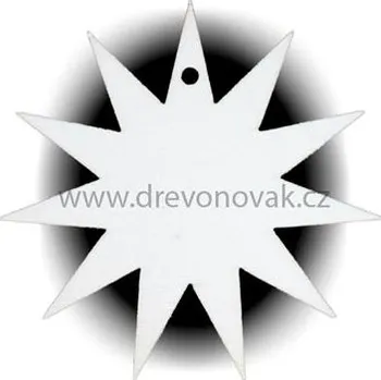 Vánoční dekorace Vánoční ozdoba HVĚZDA č.1244