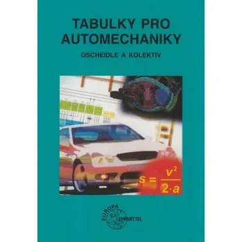 Tabulky pro automechaniky - Rolf Gscheidle a kol. (2016, brožovaná)