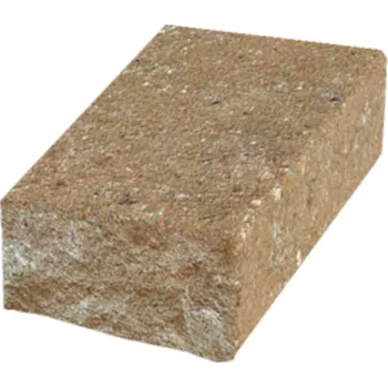 Zahradní obrubník DITON Tvárnice Muráno 7/25 koncový 1/4 kámen 63x250x70 mm latte