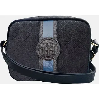 Kabelka Crossbody kabelka Tommy Hilfiger Iconic - Barva Černá, Materiál Textil 55439